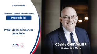 Cédric Chevalier - Projet de loi de finances pour 2026 - Mission Cohésion des territoires
