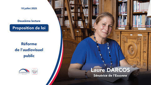 Laure Darcos : Réforme de l'audiovisuel public