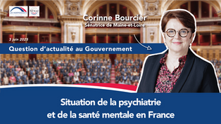 Corinne Bourcier - QAG : situation de la psychiatrie et de la santé mentale