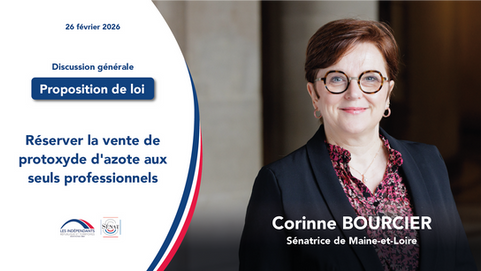 Corinne Bourcier - Réserver la vente de protoxyde d'azote aux seuls professionnels