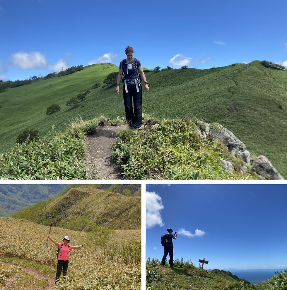 Ridge Trail on Date Monbetsu Peak Date Monbetsu Peak (714m) offers a beginner-friendly hike with ridge-top views of Mount Usu