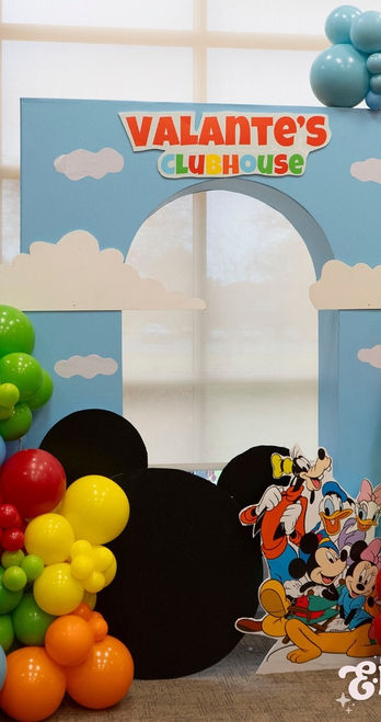 Disney themed balloons for birthday party in Merrillville by ELayUps