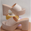 Thumbnail: Elegant Rose Gold High-Top Platform Sandals for Women – Aerostep
