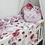 Thumbnail: In the Fields Pink Blossom - A soft and cosy swaddle featuring delicate pink floral designs inspired by blooming fields, perfect for keeping your baby snug and stylish.