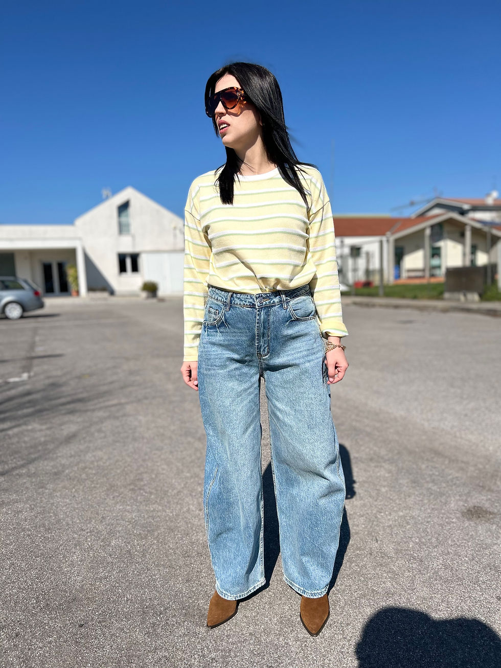 Miniatura: Maglia Gialla a Righe