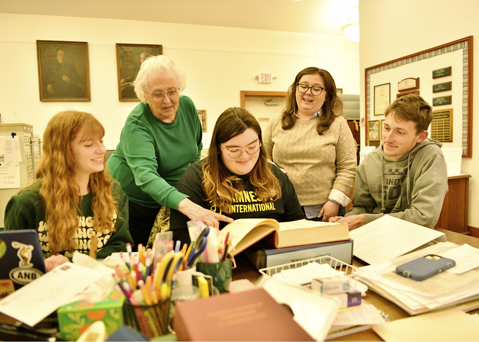 Wilmington College History Students Explore County’s Cemeteries