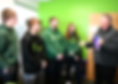 Wilmington College Sport Management Students Working at Super Bowl LX