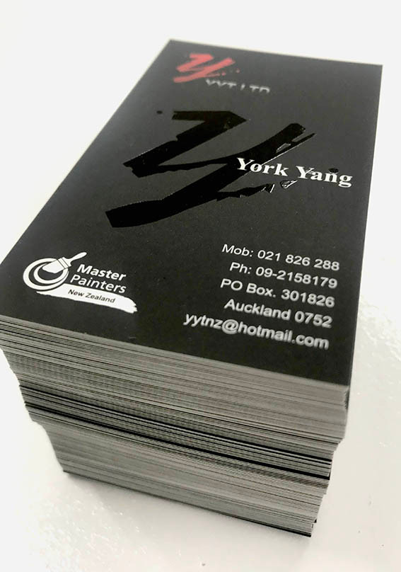 UV Coated Business Cards