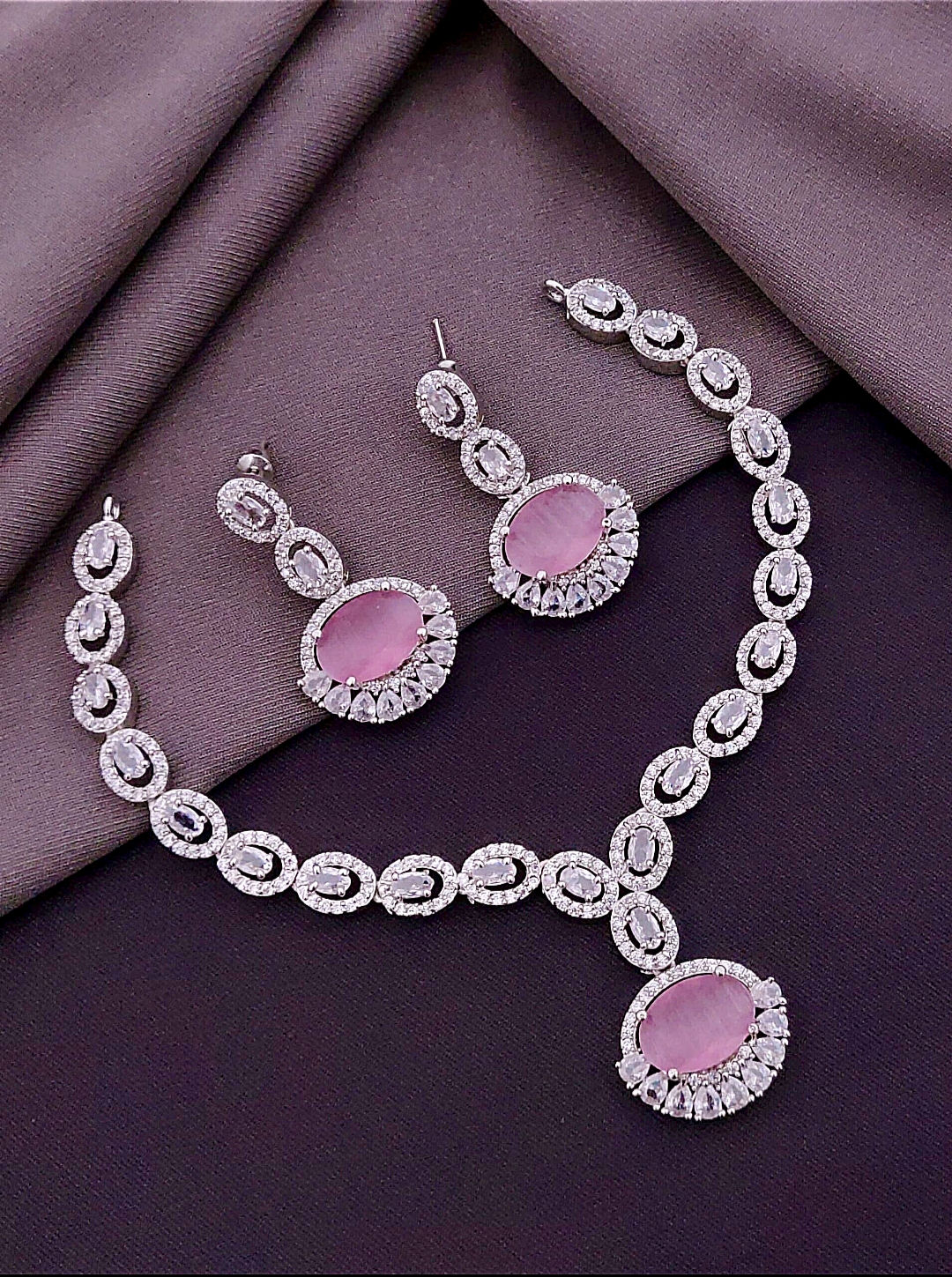 American diamond necklace set