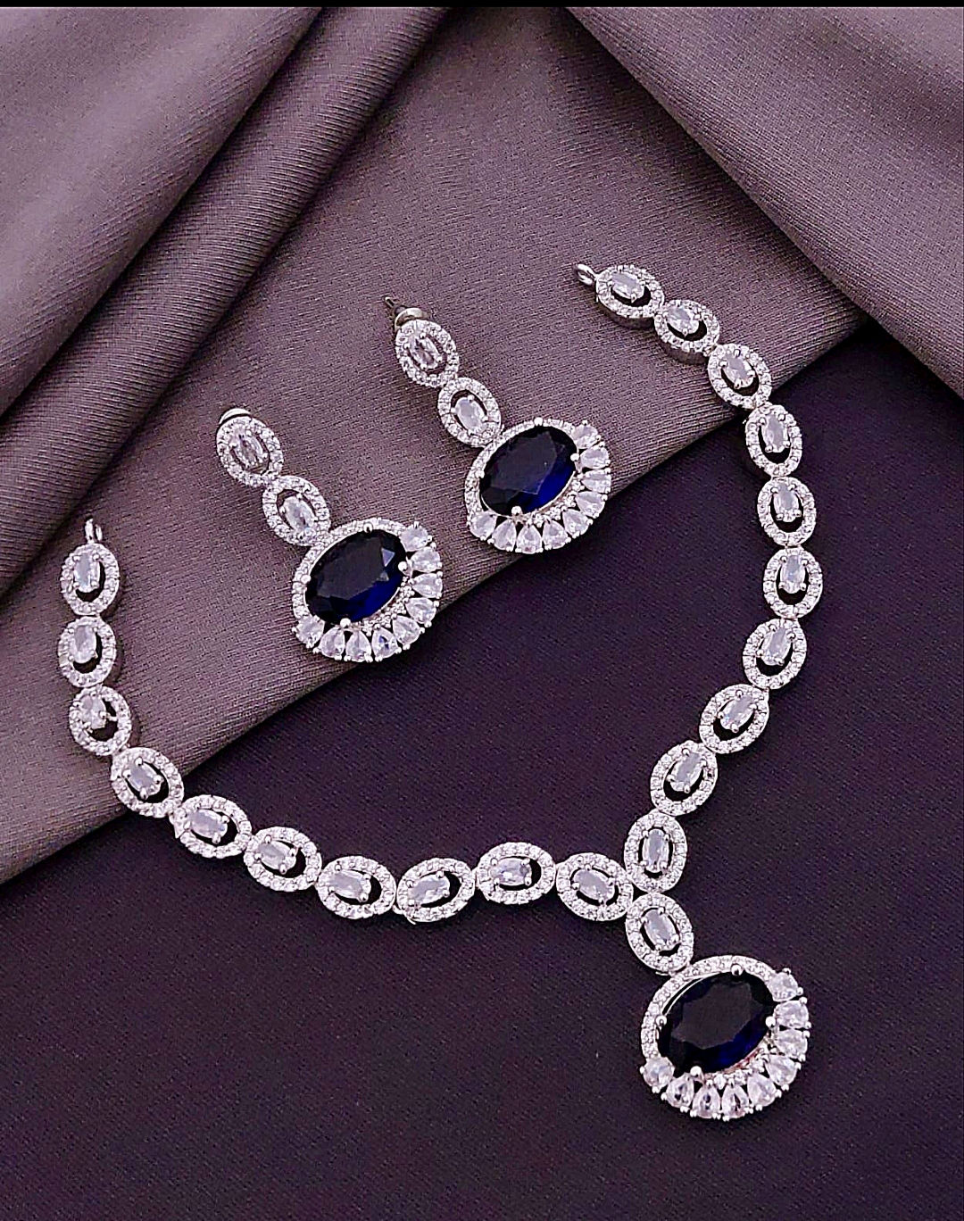 American diamond necklace set