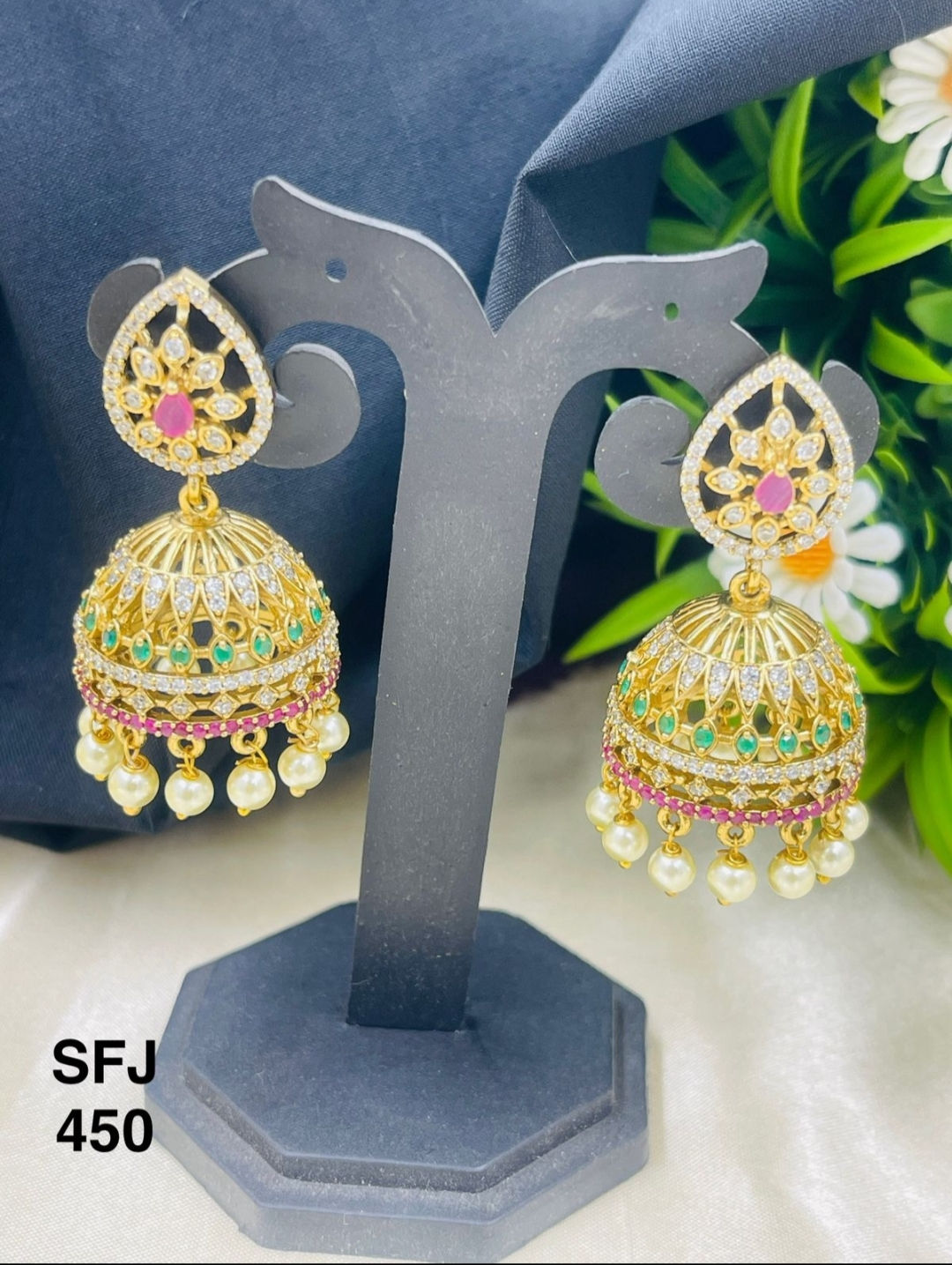 Diamond earrings 