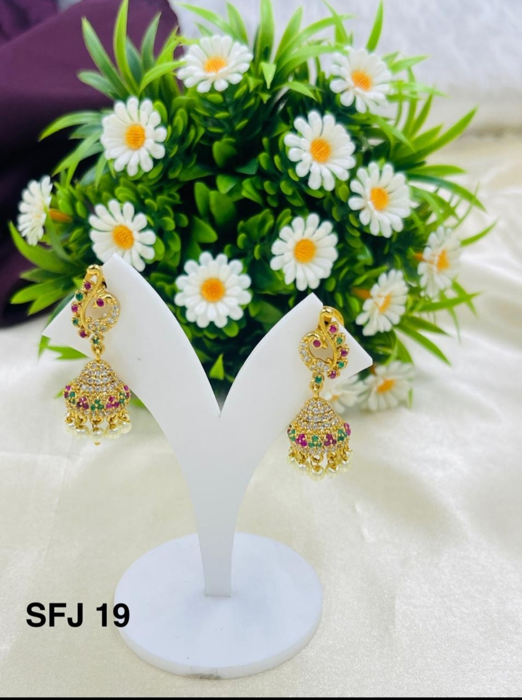 Diamond earrings 