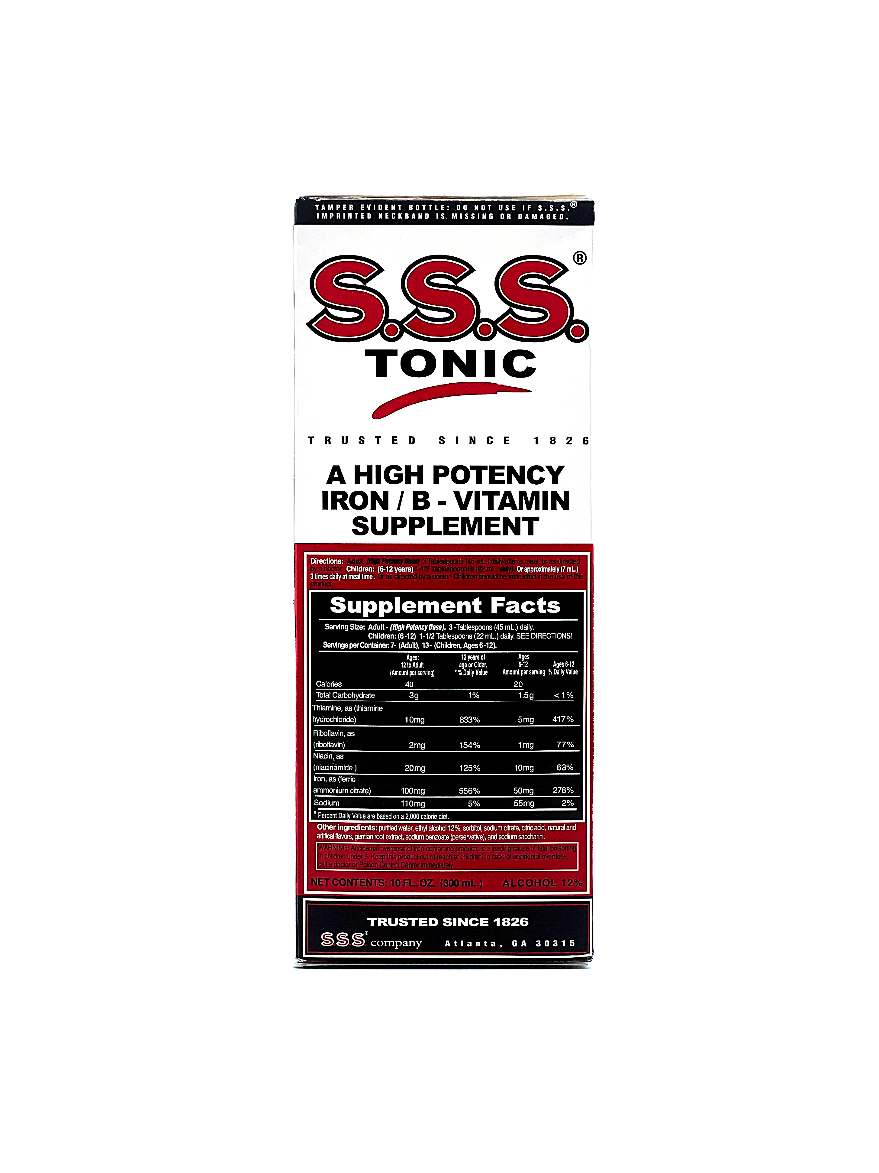 High Potency Iron/B-Vitamin Supplement (Small)