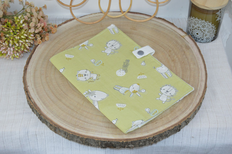 protège carnet de santé jungle