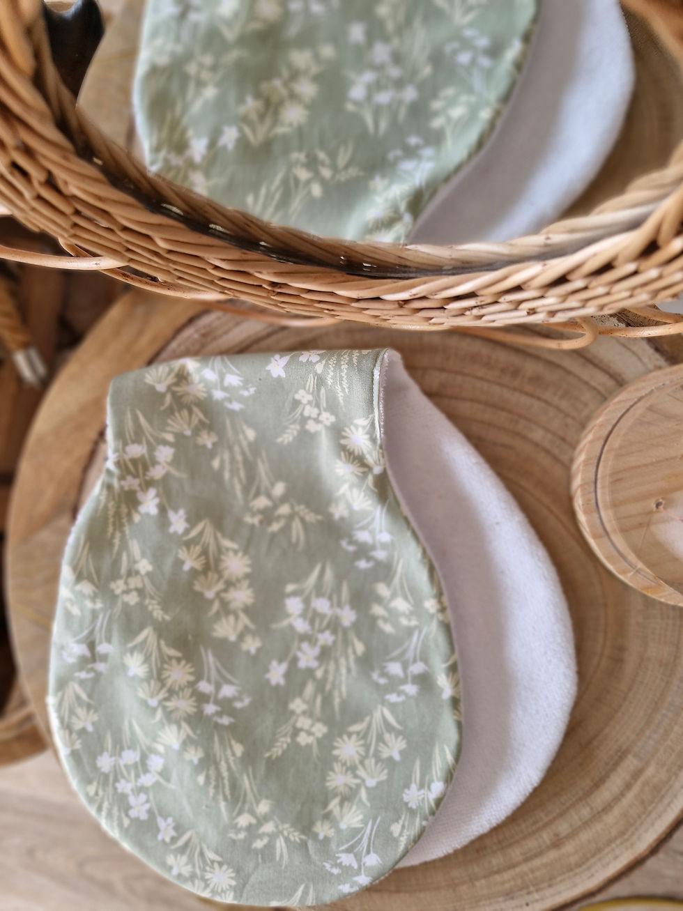 Miniature : Lange d'épaule Fleuri Vert