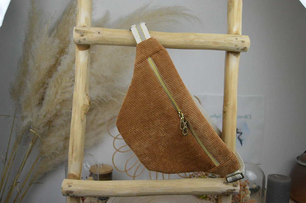 Miniature : Banane velours camel