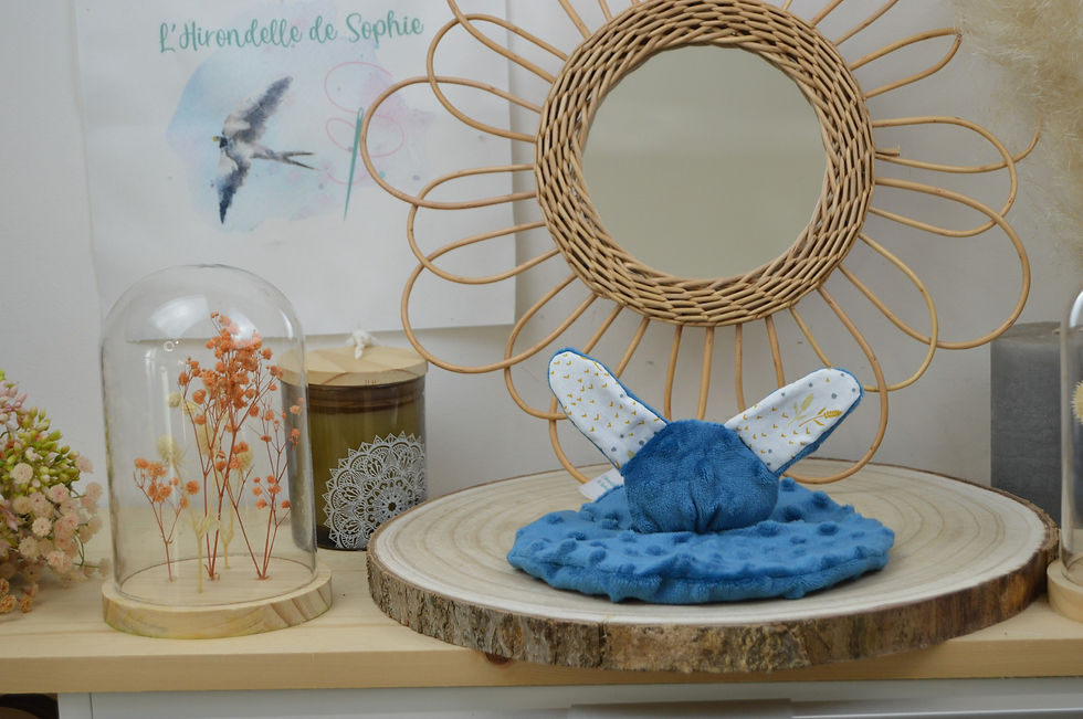 Miniature : Doudou doux MARIN création française