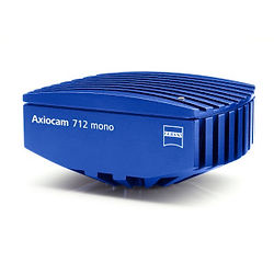 Zeiss Axiocam 712 actively cooled fluorescence microscope camera featuring 12 megapixel, high resolution images.