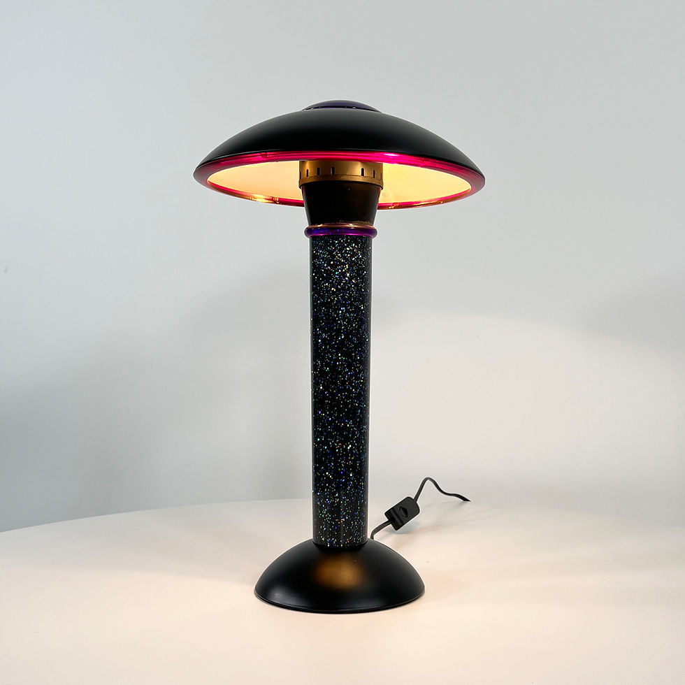 Thumbnail: Motion Glitter Table Lamp from Lyon Designs, 1990s - SOLD
