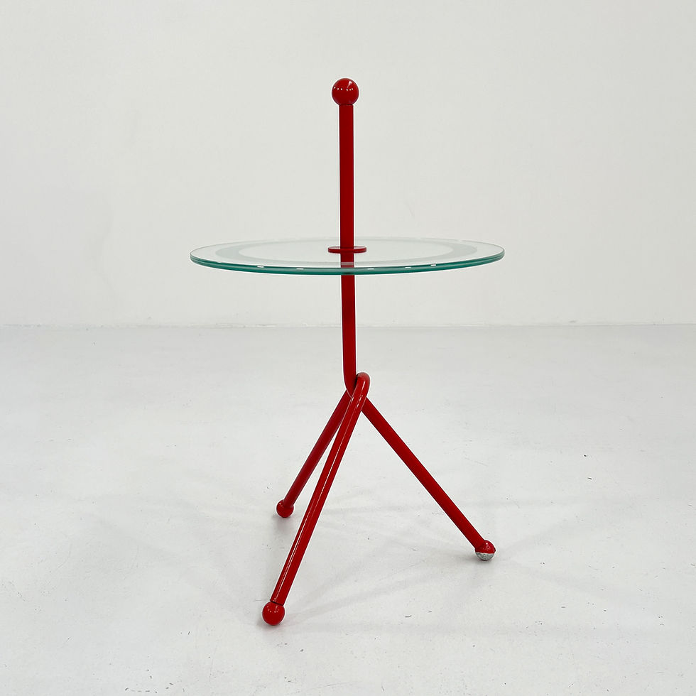 Thumbnail: Memphis Style Side Table, 1980s - SOLD