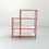 Thumbnail: Red and White Shelf in Metal, 1980s - SOLD
