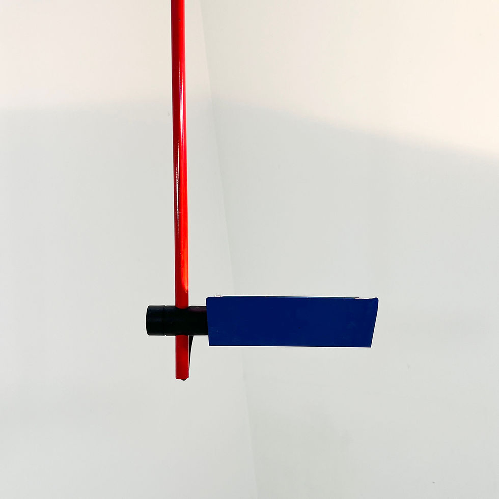 Thumbnail: Multicolor Ceiling Lamp in Metal, 1980s - SOLD