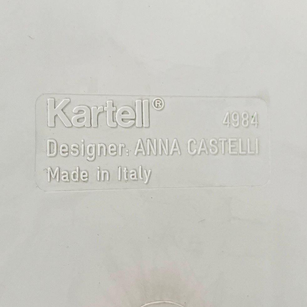 Thumbnail: White Laundry Bin by Anna Castelli for Kartell, 1970s