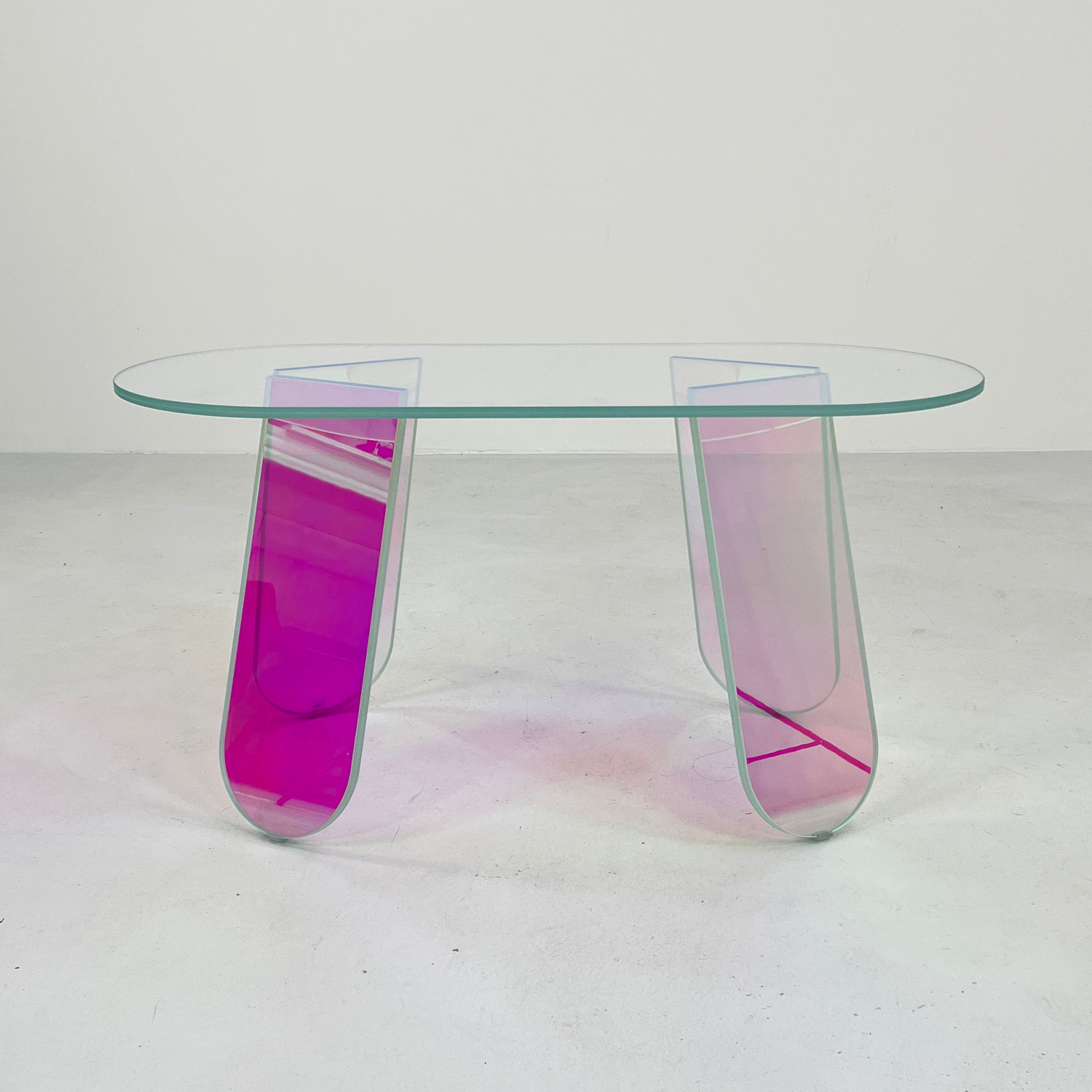 Shimmer M Side Table by Patricia Urquiola for Glas Italia, 2010s - SOLD