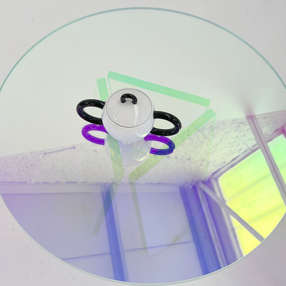 Thumbnail: Shimmer Side Table by Patricia Urquiola for Glas Italia, 2010s - SOLD