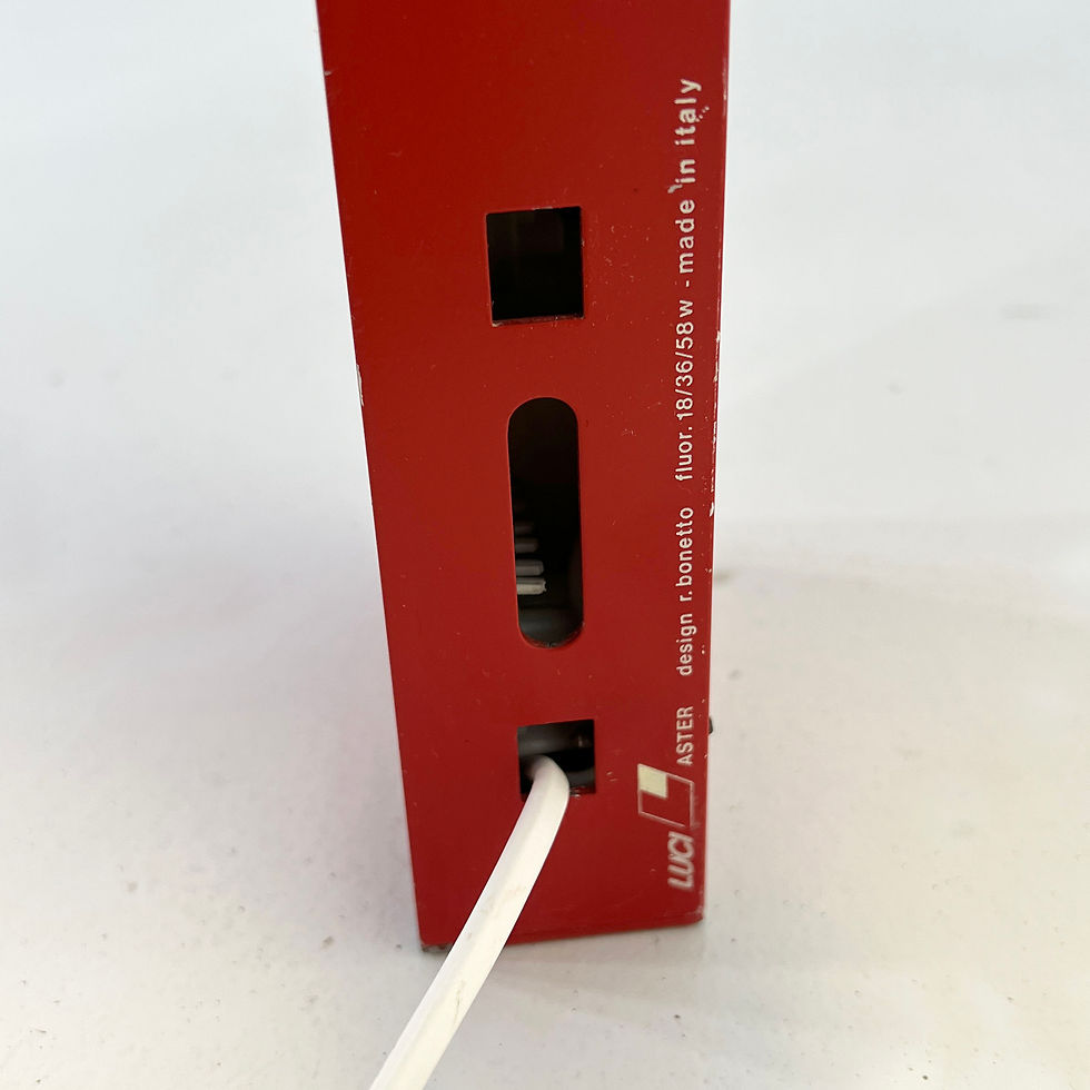 Thumbnail: Aster Neon Wall Lamp by Rodolfo Bonetto for Luci, 1980s - SOLD