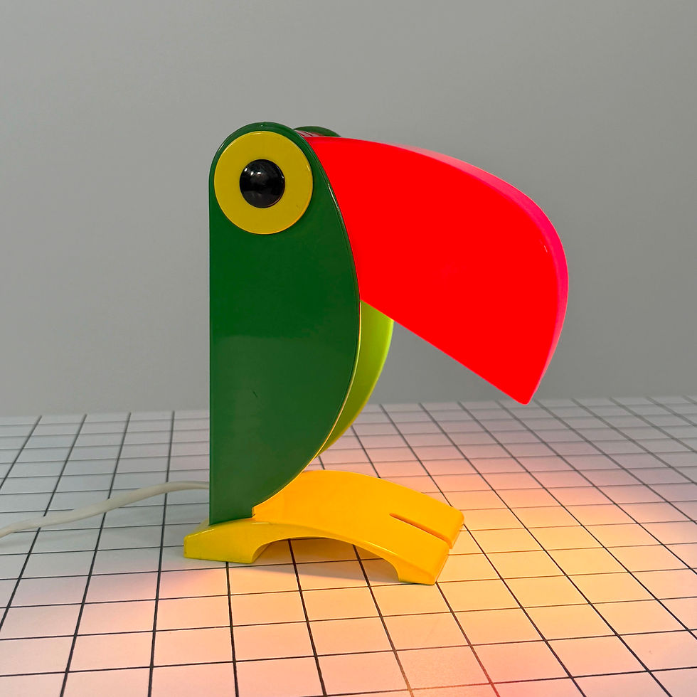 Thumbnail: Toucan Table Lamp by Old Timer Ferrari, 1960s - SOLD