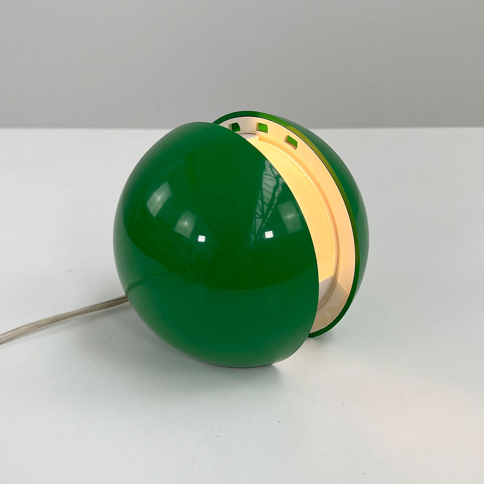 Thumbnail: Green GEA Lamp by Gianni Colombo for Arredoluce, 1960s - SOLD