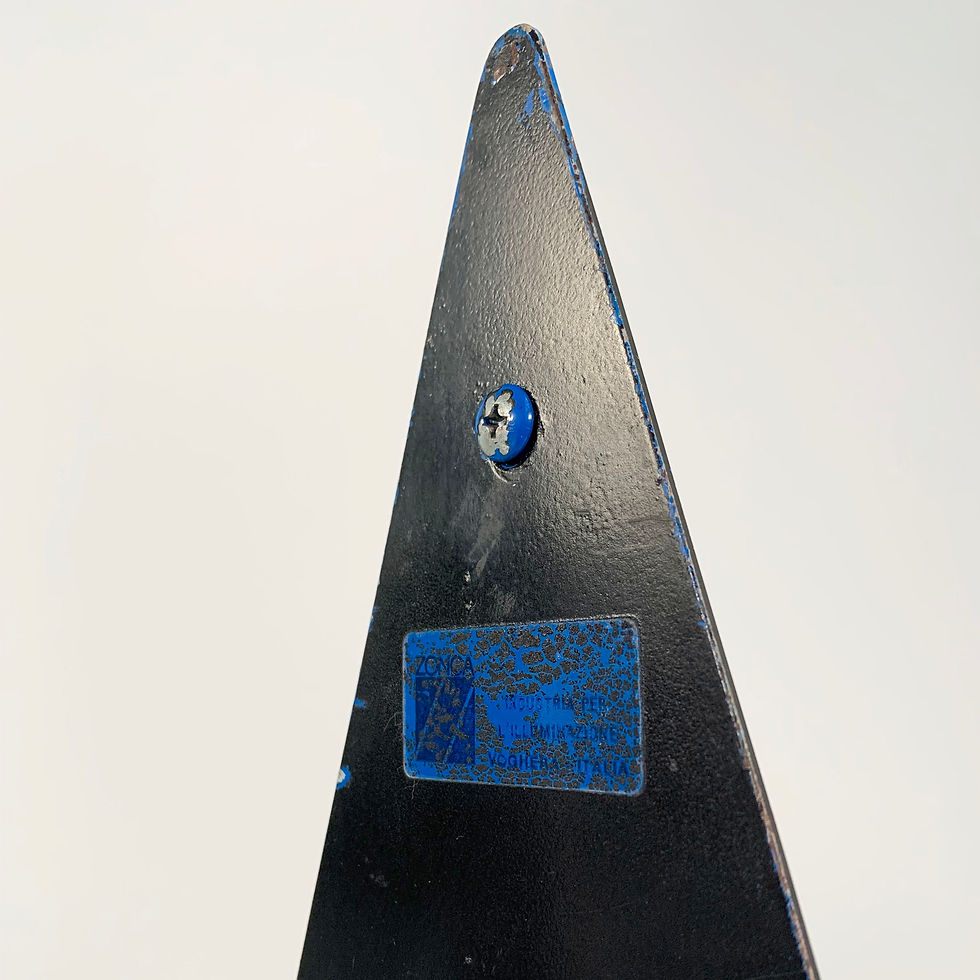 Thumbnail: Set of 2 Postmodern Pyramid Lamps by Zonca Italy, 1980s - SOLD