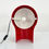 Thumbnail: Red Telegono Table Lamp by Vico Magistretti for Artemide, 1960s