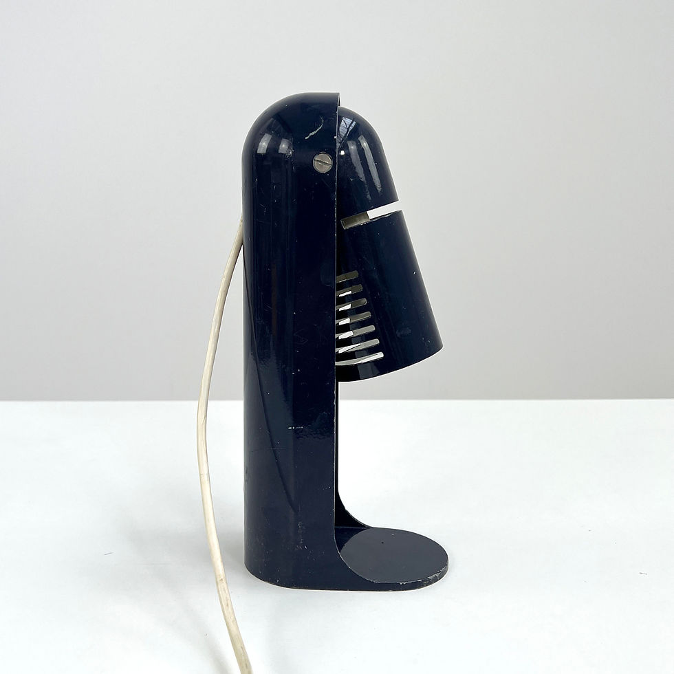 Thumbnail: Dark Blue Flip Top desk light by Richard Carruthers for Leuka, 1970s - SOLD