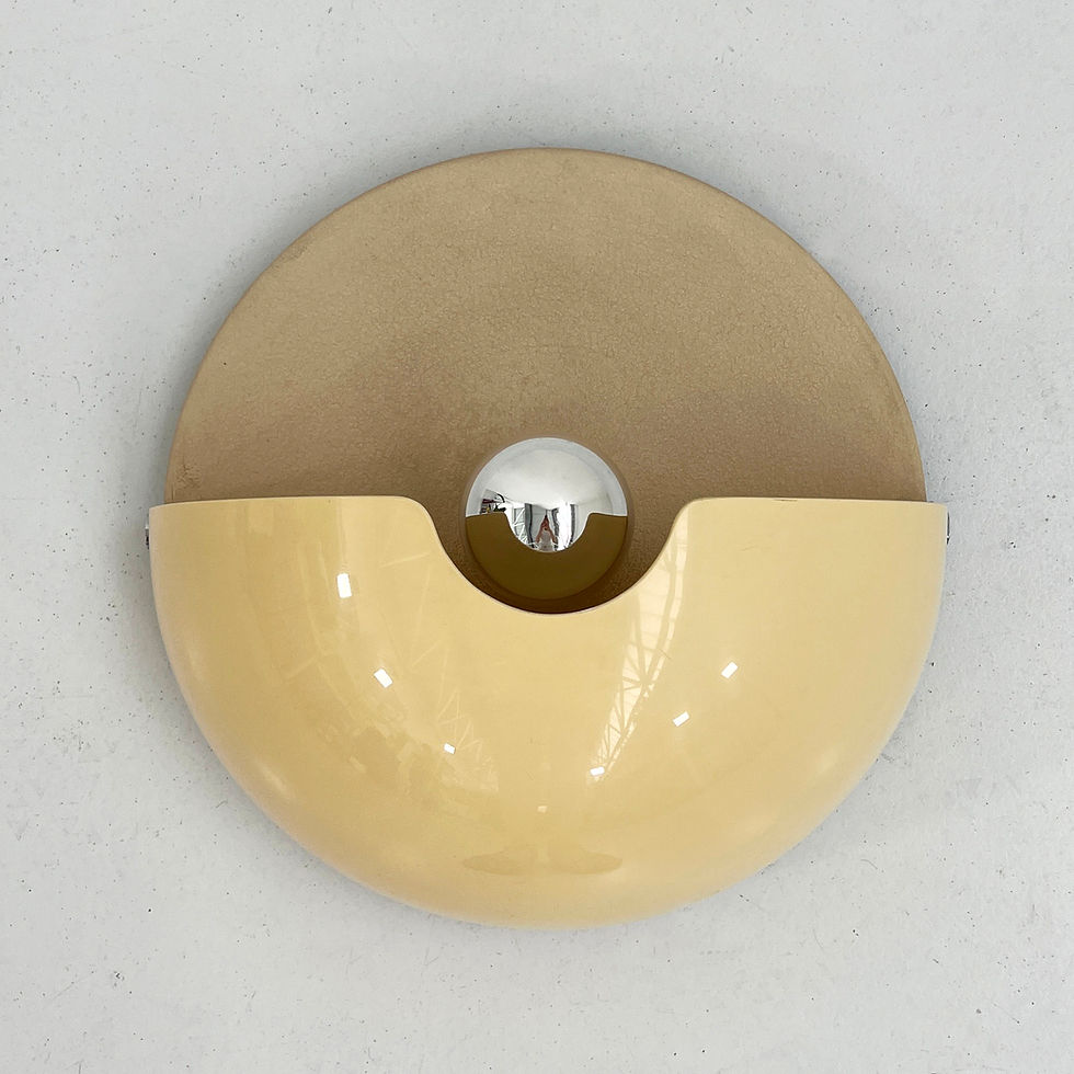 Thumbnail: Mezzanotte Wall Lamp from Guzzini, 1970s - SOLD