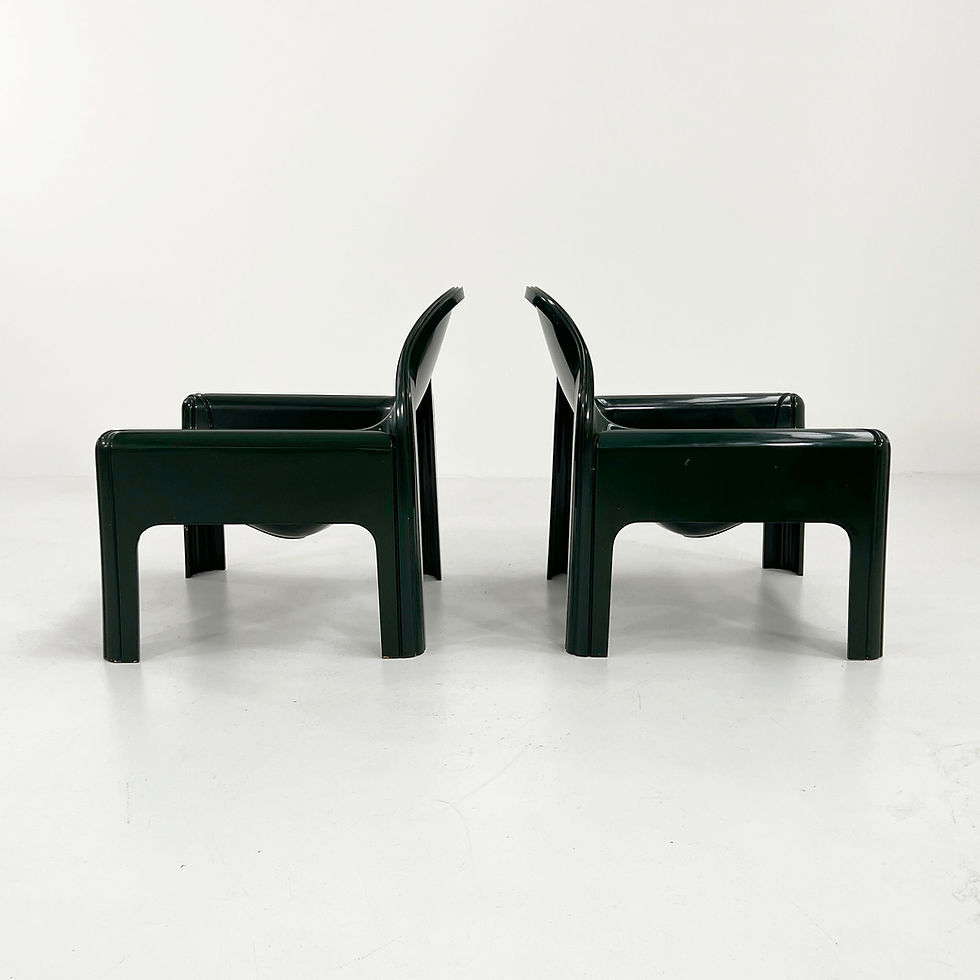 Thumbnail: Pair of Model 4794 Lounge Chairs by Gae Aulenti for Kartell, 1970s - SOLD
