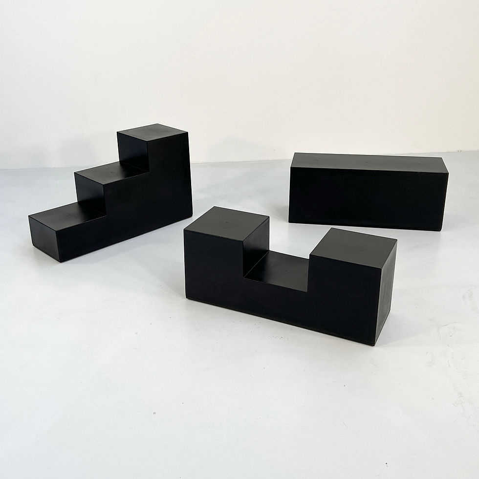 Thumbnail: Gli Scacchi Coffee Tables by Mario Bellini for C&B Italia, 1970s - SOLD