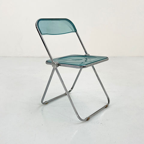 希少オリジナル CASTELLI PLIA Giancarlo Piretti Plia Chair by Giancarlo Piretti for Anonima Castelli, 1967