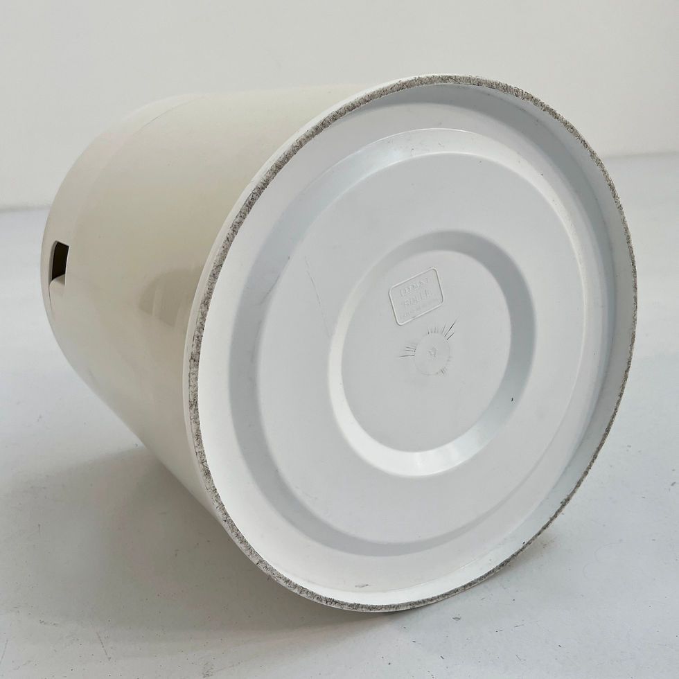 Thumbnail: White Rolle Stool by Ilma Italy, 1970s - SOLD