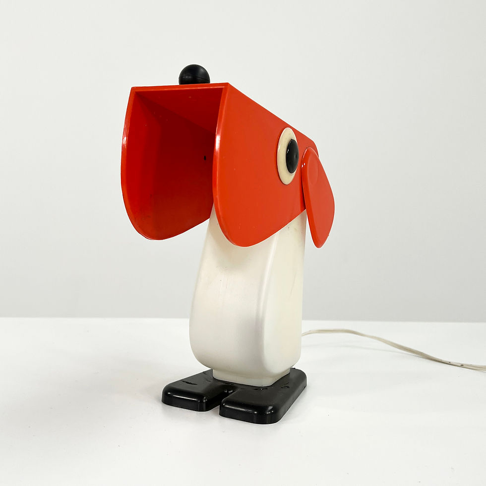 Thumbnail: Dog Table Lamp by Fernando Cassetta for Tacman, 1970s - SOLD