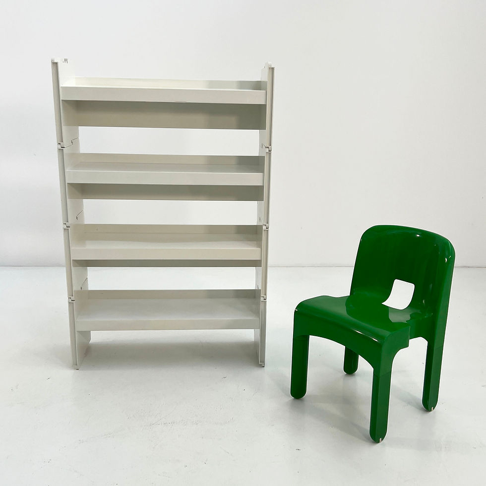 Thumbnail: White Modular Jeep Bookcase by De Pas, D'Urbino and Lomazzi for BBB, 1970s
