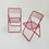 Thumbnail: Ted Net Folding Chair by Niels Gammelgaard for Ikea, 1980s - SOLD