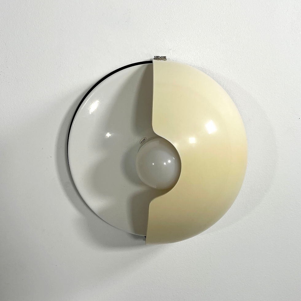 Thumbnail: Pair of Mezzanotte Wall Lights from Guzzini, 1970s - SOLD