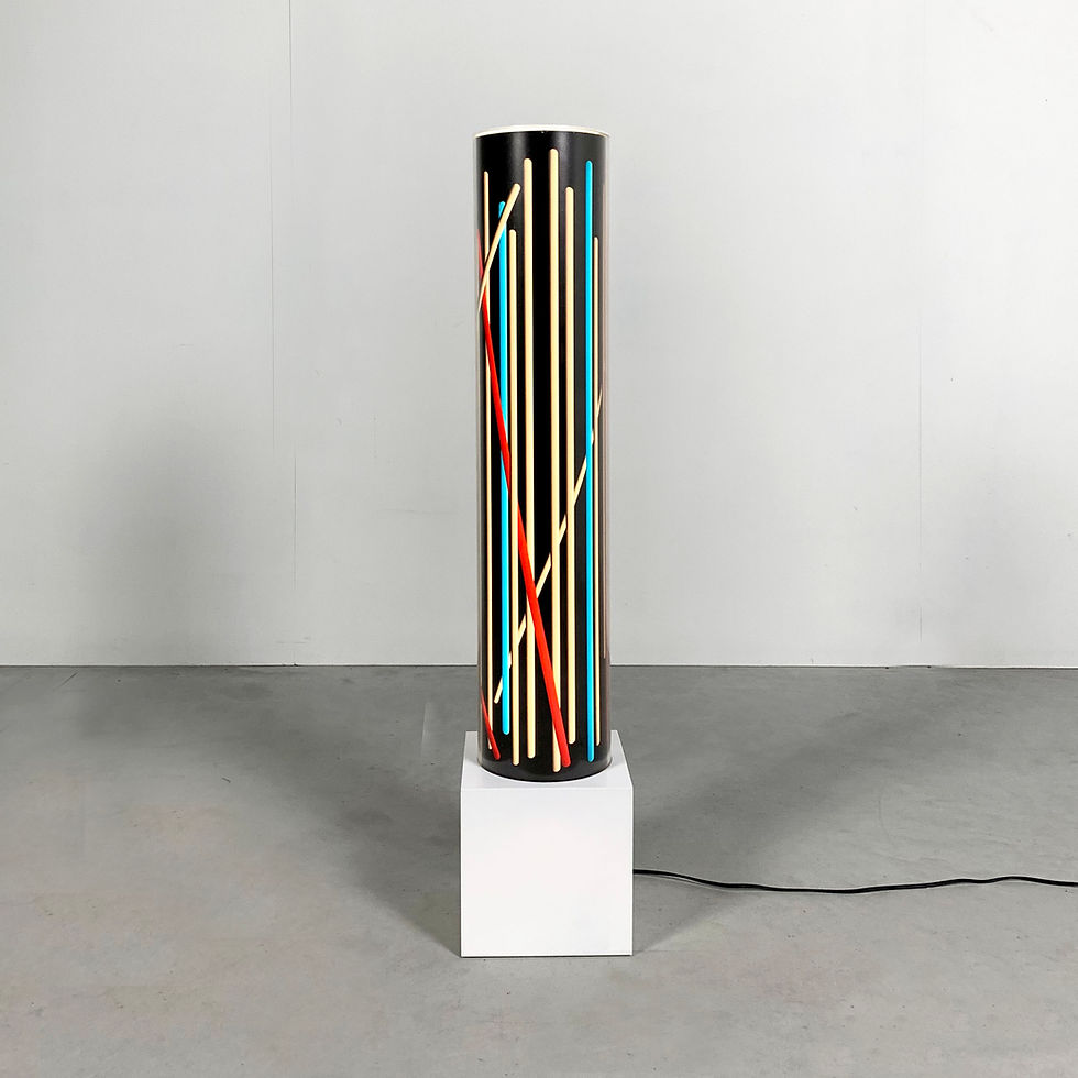 Thumbnail: Neon Effect Lamp by Riccardo Di Mauro - SOLD