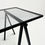 Thumbnail: Trestle Steel & Glass Desk by Rodney Kinsman for Bieffeplast, 1980s - SOLD