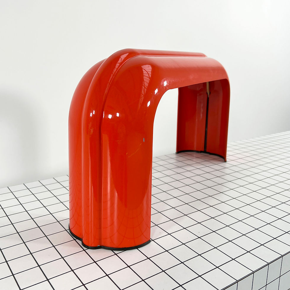 Thumbnail: Orange Eco Table Lamp by Luciano Annichini for Artemide, 1970s - SOLD