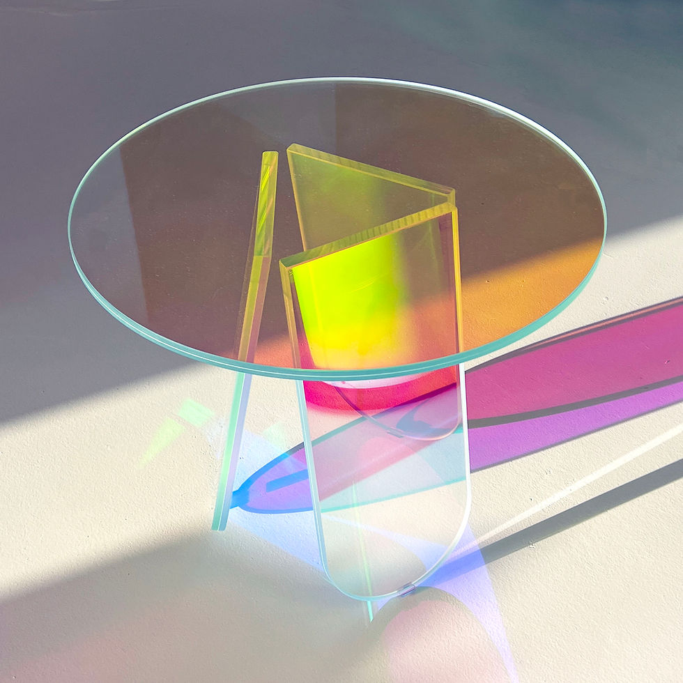 Thumbnail: Shimmer Side Table by Patricia Urquiola for Glas Italia, 2010s - SOLD