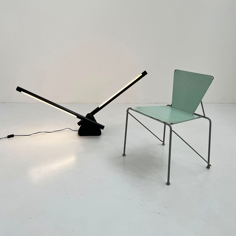 Thumbnail: Sistema Flu Neon Lamp by Rodolfo Bonetto for Luci, 1980s - SOLD