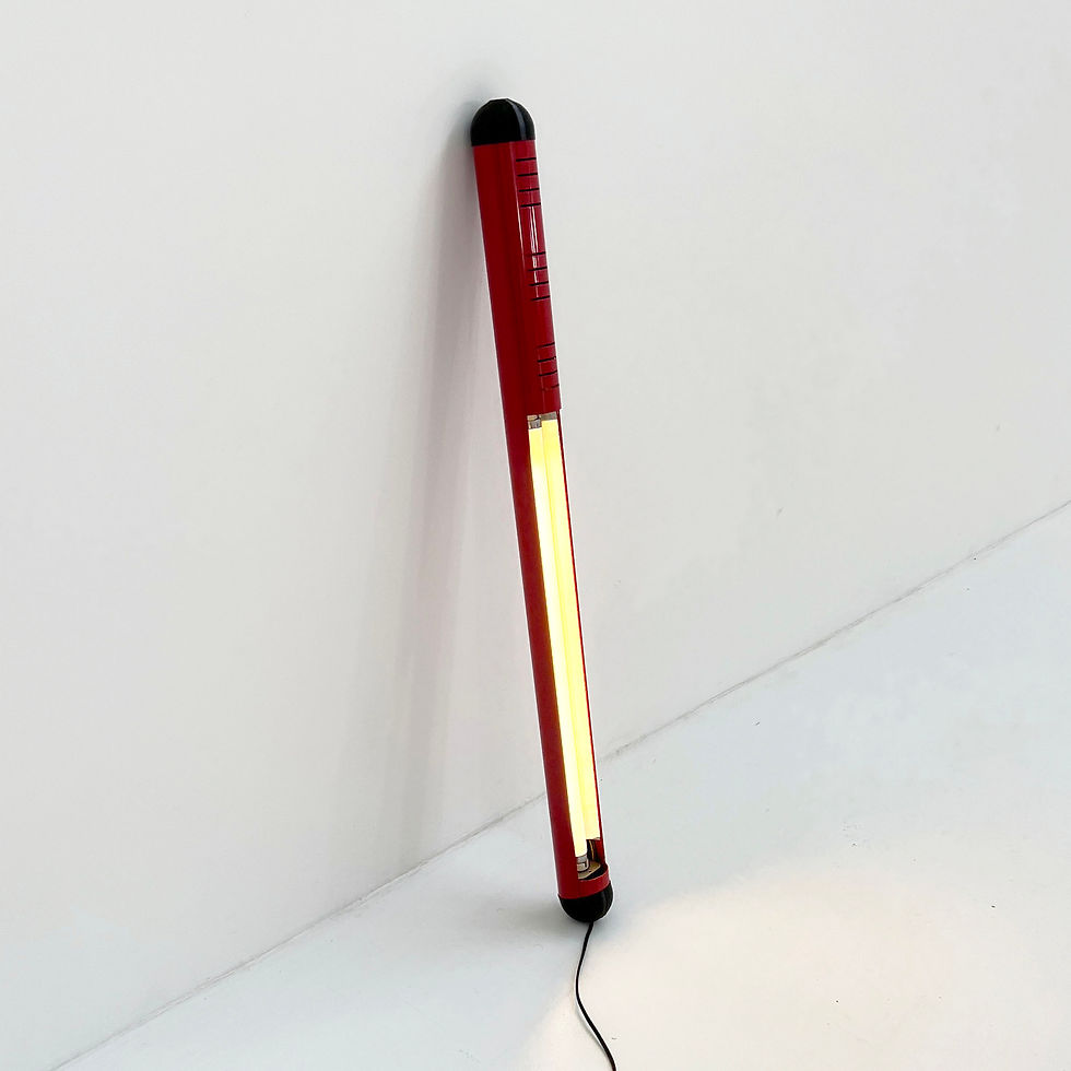 Thumbnail: Medium Red Neon Tube Light from Fosnova, 1980s - SOLD